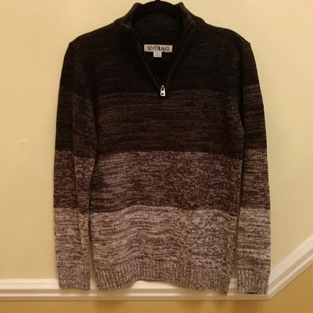 Silverlake Quarter Zip Sweater size Large